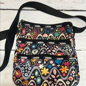 Lesportsac Colorful Floral Crossbody Bag